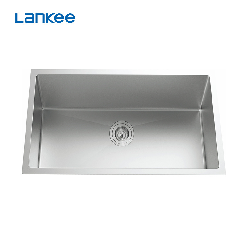 304 stainless steel  hand made single bowl kitchen sinks stainless steel sink