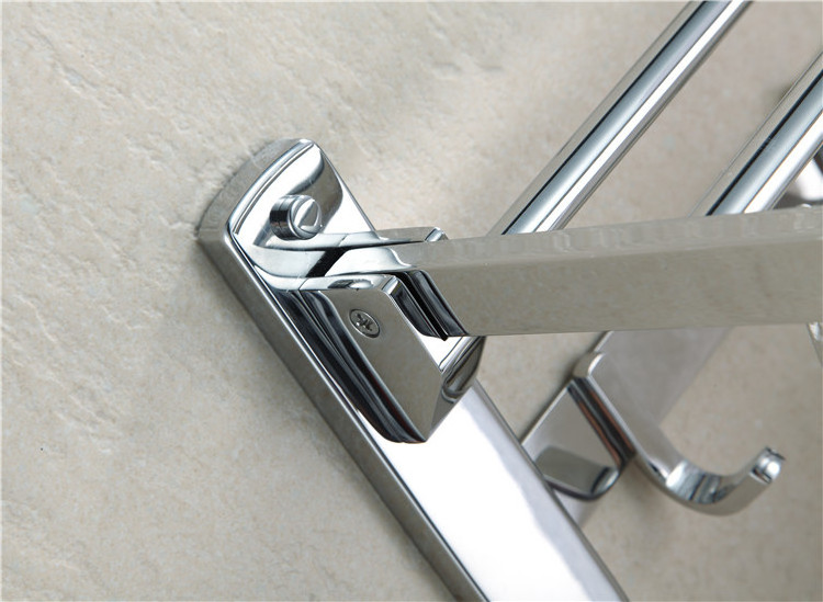 high quality american style stainless steel corner towel rack