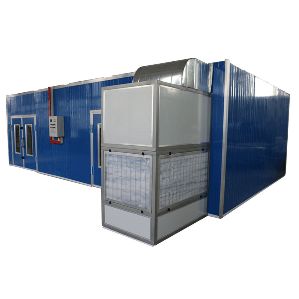 CE customized top grade spraying oven painting booth painting room with electrical heat