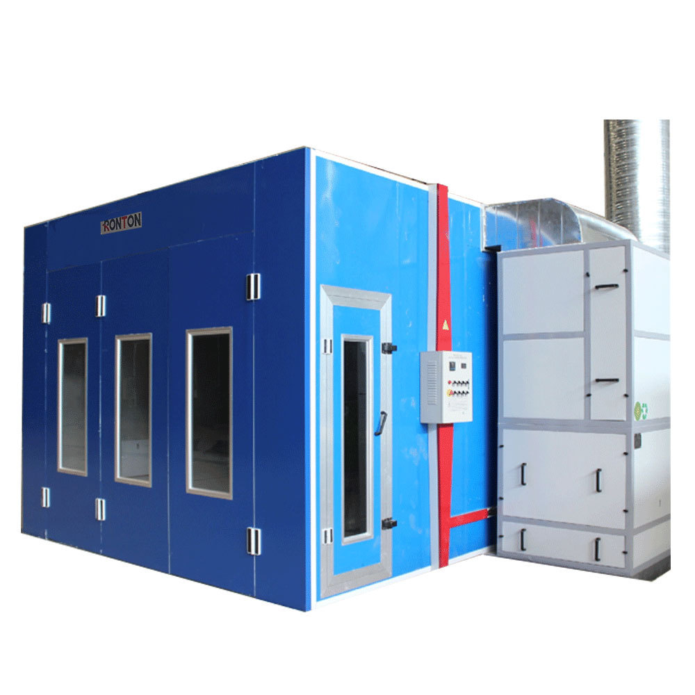 CE customized top grade spraying oven painting booth painting room with electrical heat