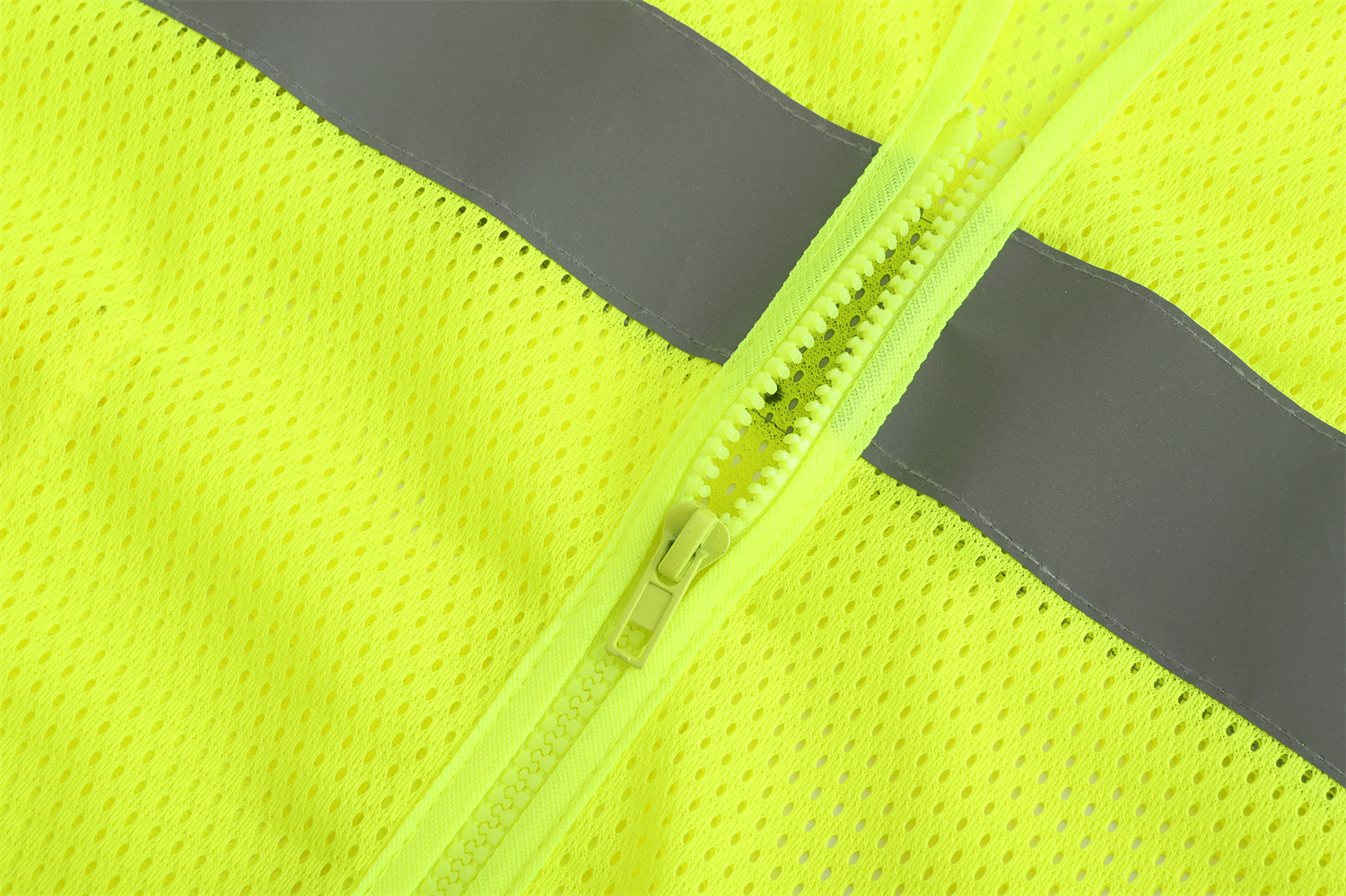 Ansi Class 2 Hi-viz Security Uniform Reflector Tape Safety Reflective Vest with Logo