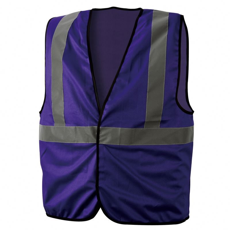 Factory Outlet Reflection Red Blue Purple Safety Reflector Jackets Reflective Vest