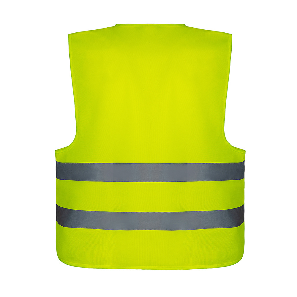 High Visibility Warning Traffic Reflective Safety Vest Men Women Work Cycling Runner Volunteer Construction Security Vest