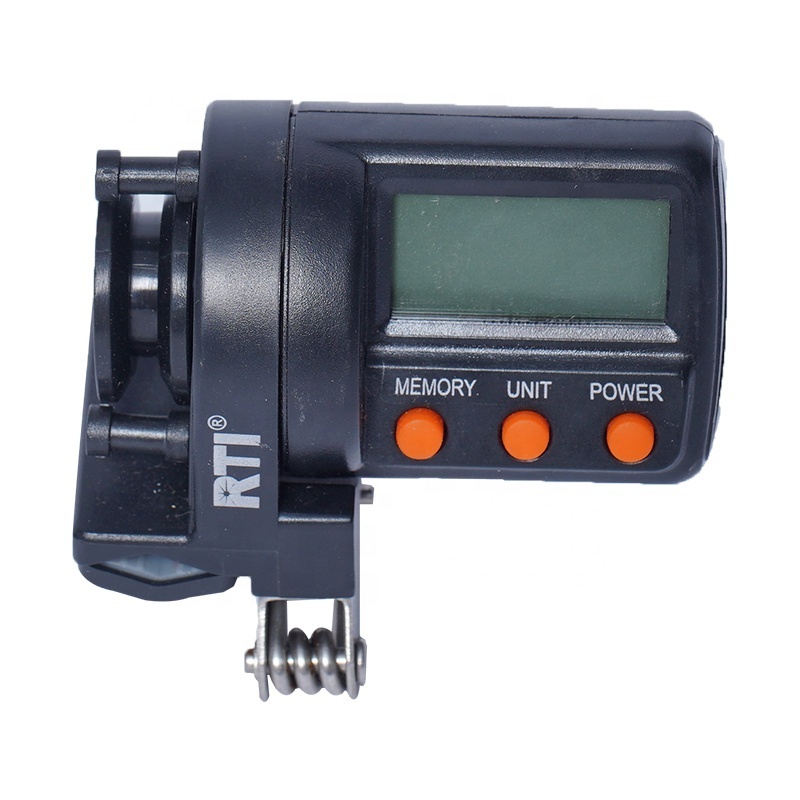 Fishing Line Length Depth Gauge Counter 999m/ft Digital Display Fishing Counter