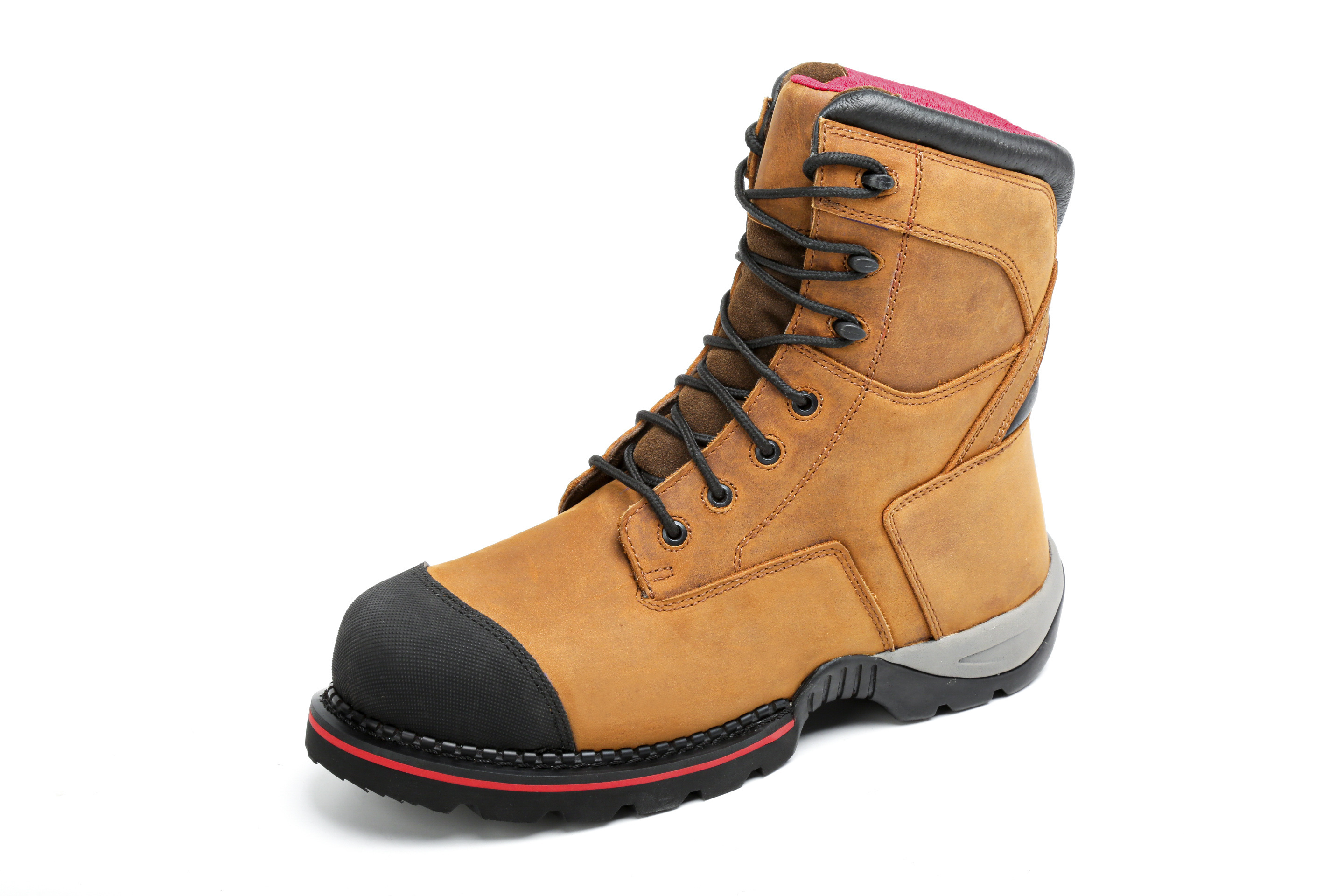 Hot Anti-Smashing Anti-Piercing Work Rubber Industrial Steel Toe safety shoes for men