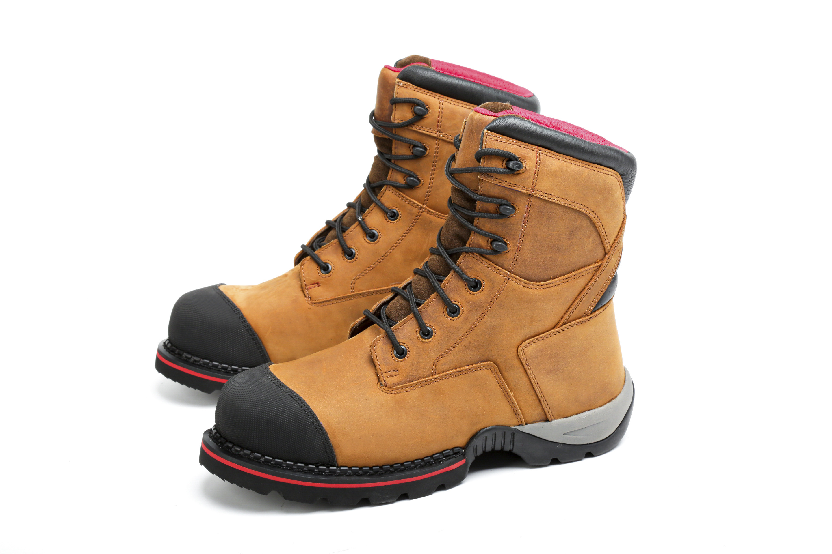 Hot Anti-Smashing Anti-Piercing Work Rubber Industrial Steel Toe safety shoes for men