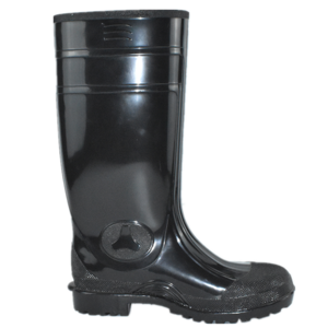 PVC Rubber Work Boots for Men Waterproof Men's Rain Boots with Steel Toe  Mens Agriculture Knee Footwear for Gardening