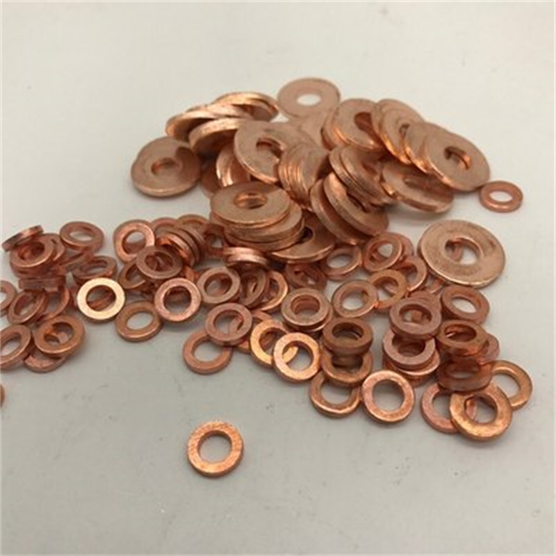 High Standard Mild Steel Square Lug Hole Washer Copper Metal Brass Two Holes Washers