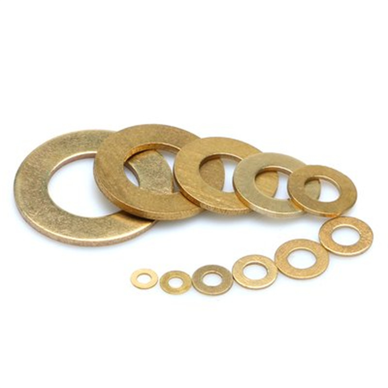 Hot Sale Zinc Plain Shims Round Hole Square Washers Oem Copper Large Metal Square Plate Washer