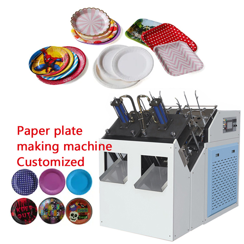 Full automatic Paper Plate Small Manufacturing Machines Paper Dish Machine price paper cup plate making machine prices