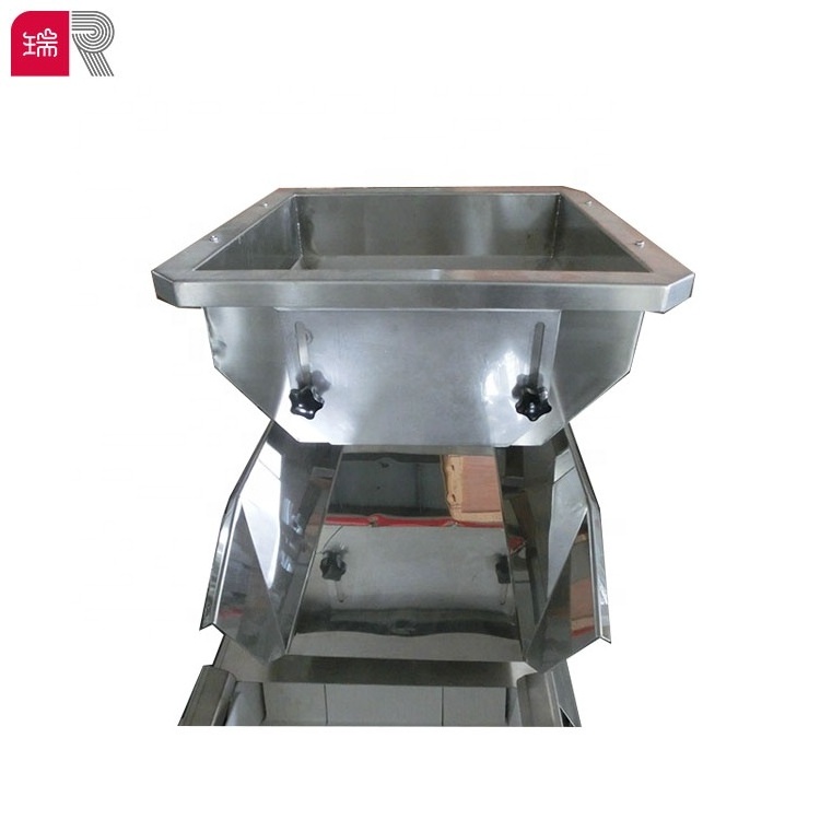 Automatic food stainless steel durable Z type bucket elevator grain snacks nuts chips conveying equipment