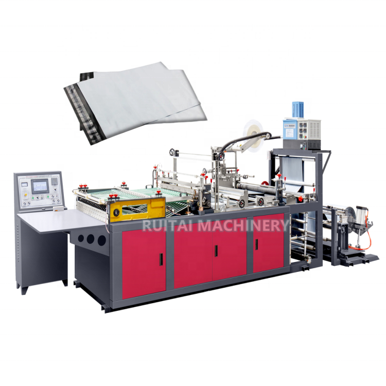 PE poly express courier mailer bag making machine