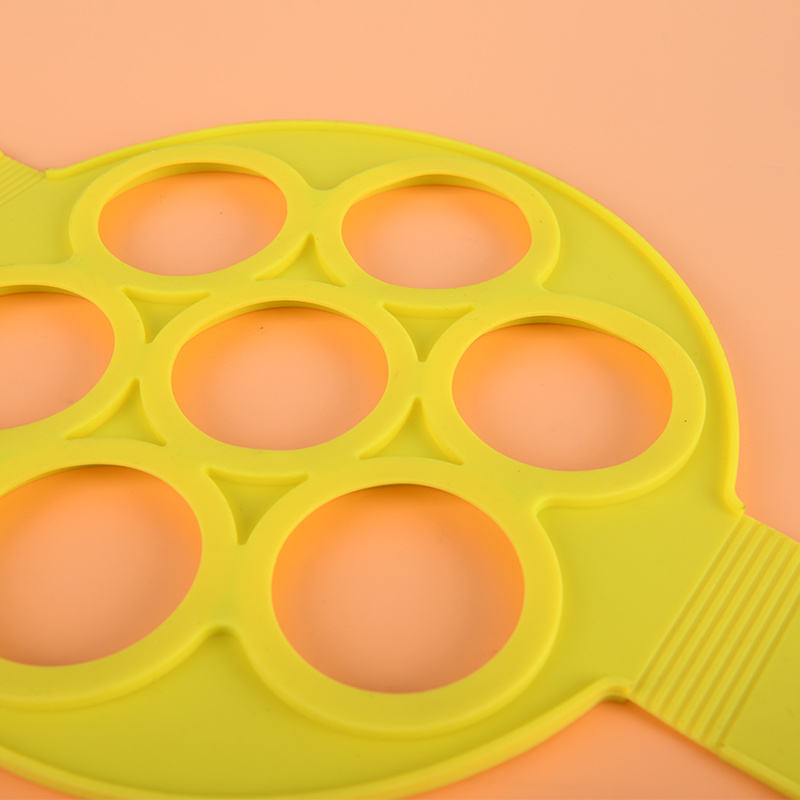 Silicone pancake molds cooking tools reusable silicone non stick egg mold