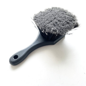 Wheel Brush and Tire Cleaner for Car Detailing Soft Bristle Car Wash Brush