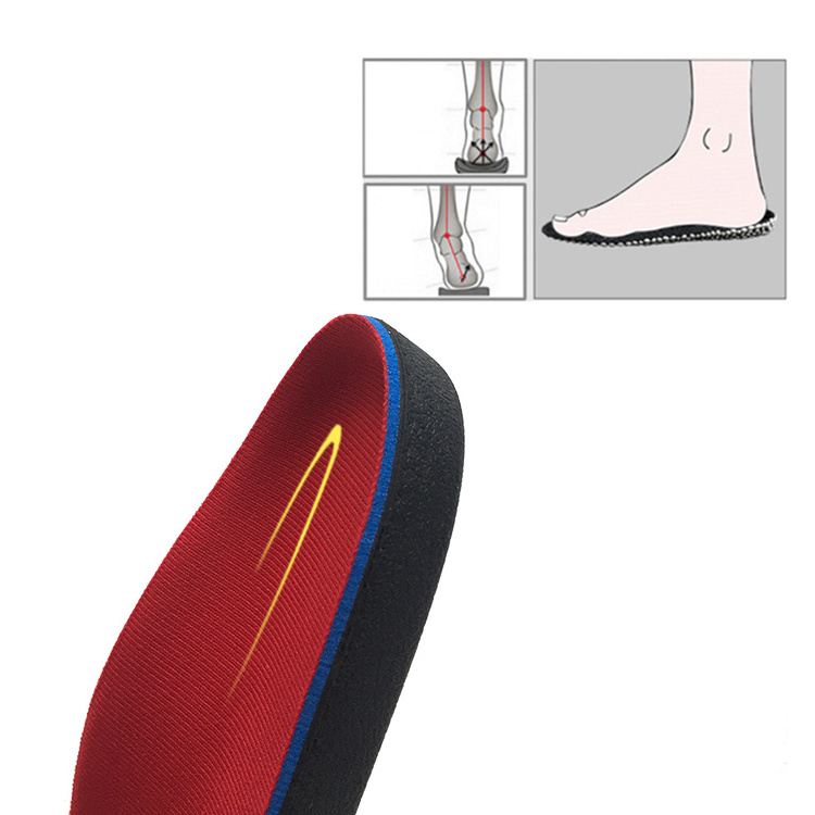 3/4 Length Orthotic Insert Sponge PU Foot Patch Orthopedic Shoe Insole