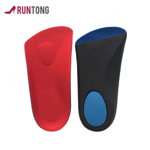 3/4 Length Orthotic Insert Sponge PU Foot Patch Orthopedic Shoe Insole