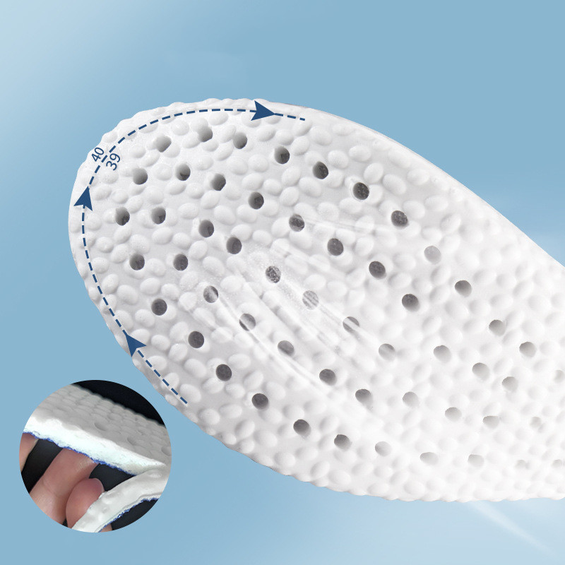 super soft PU breathable shock absorption insoles