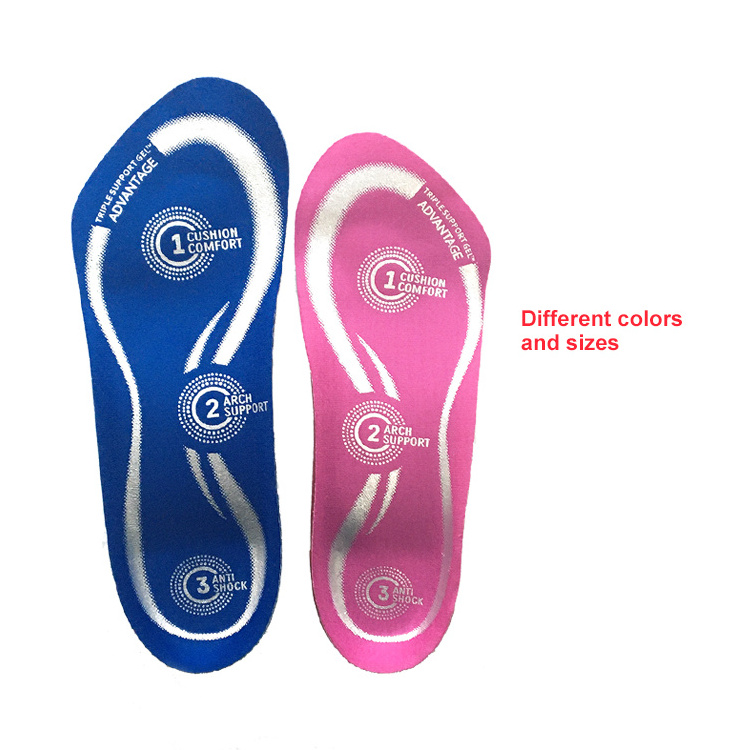 Sports Silicone Gel Orthopedic Arch Support Flat Feet Orthotic Insole