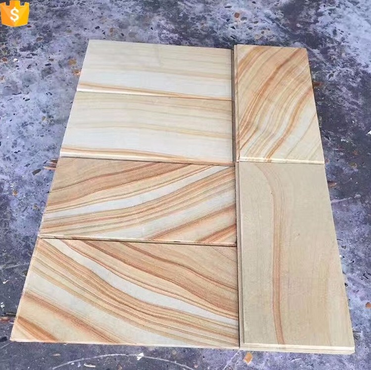 Origin direct selling natural yellow tiles decorative exterior sandstone wall panels veneer cladding