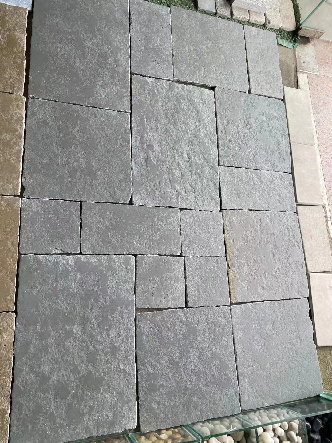 XINFENHRUI own quarry Direct Sale garden step stone cut to size natural paving stone slate tiels