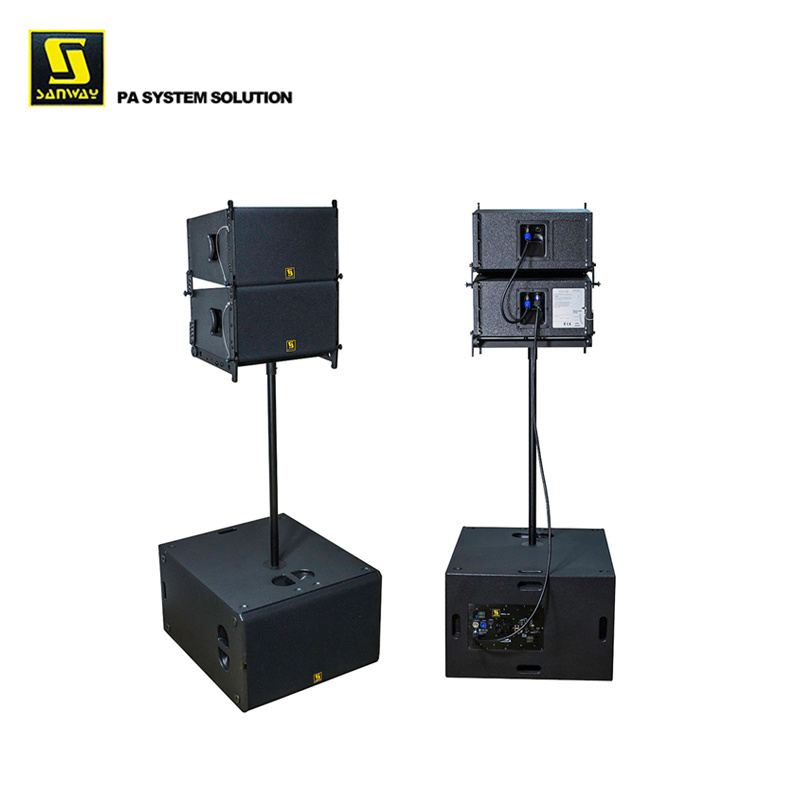 VERA10 & S30 Professional Audio Single 10 inch Active Line Array System Speaker Box Design