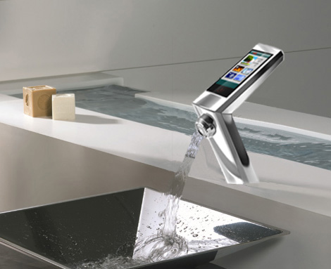 Bathroom Modern Design Digital Water Tap Types Smart Faucets