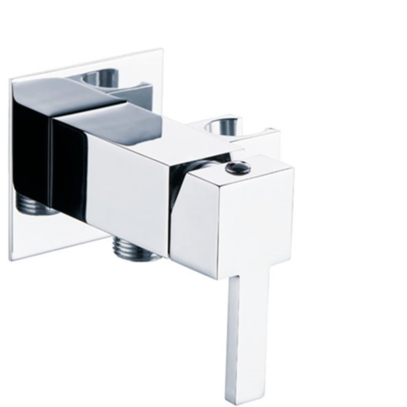 Bathroom concealed shower faucet bidet tap sprayer mixer brass toilet mixers shut off valve