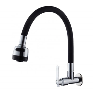 Pull Down Water Mixer Wholesale Commercial Black Kitchen Sink Faucet With Flexible Hose