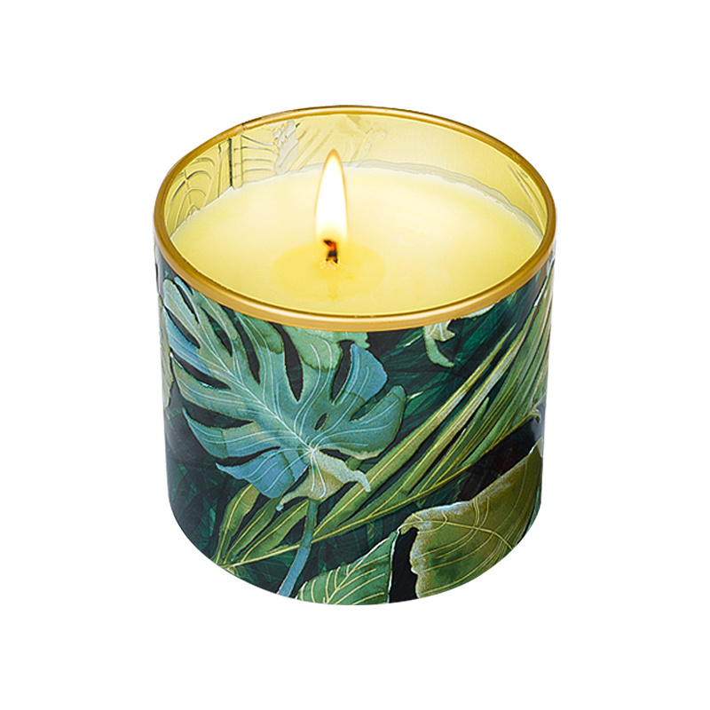 Wholesale Stock Candles Outdoor Camp Home Bug Mosquito Repellent Use Citronella Scented Soy Wax Candle