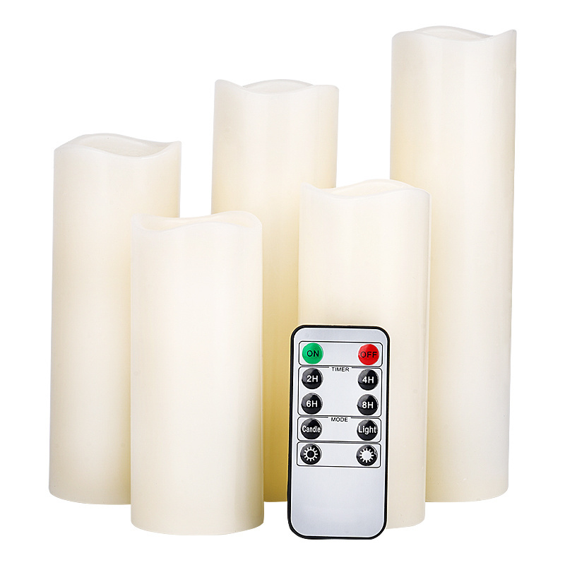 Remote Control Night Light Simulation Flame Decorative Candles LED Flameless & Flickering LED Candles