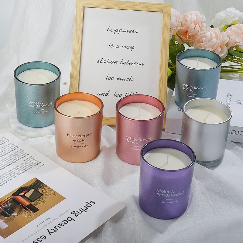 High Quality Premium Custom Wholesale Luxury Long Burning Soy Wax Scented Candle