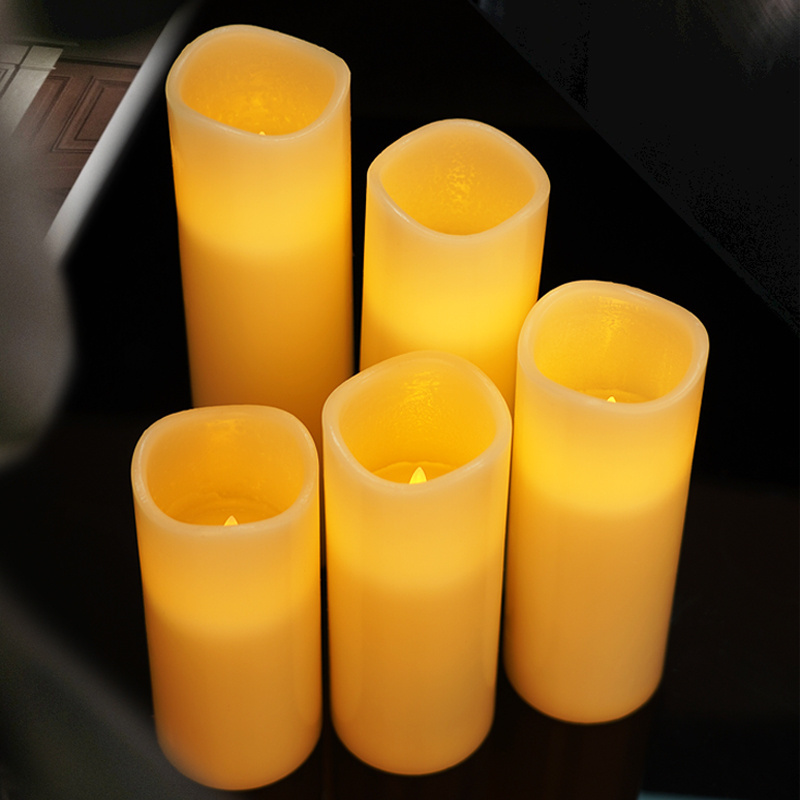 Remote Control Night Light Simulation Flame Decorative Candles LED Flameless & Flickering LED Candles