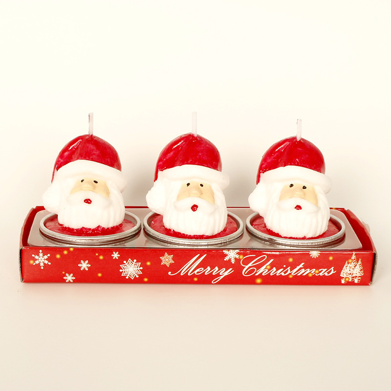 High Quality Candle Gift Set Christmas Tree Candles Decoration Christmas Candles