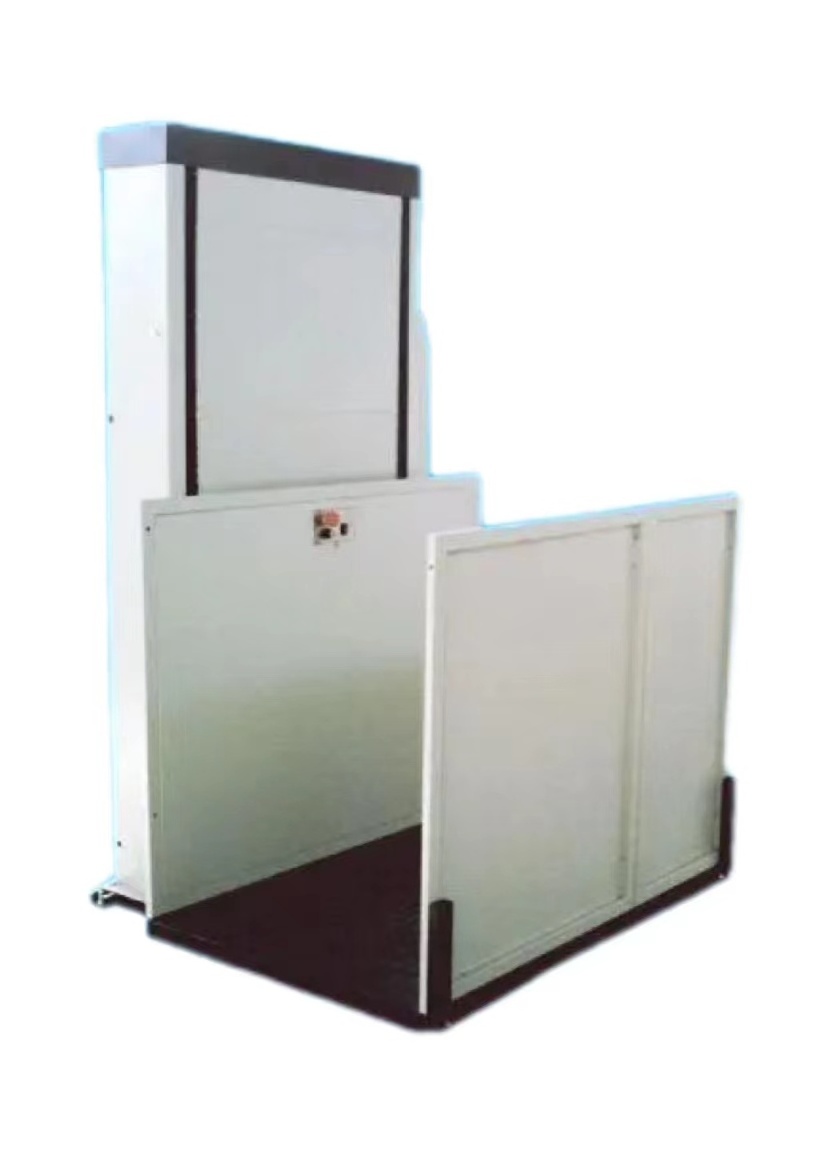 2m 2.5m Iso Ce Approved Small Glass Vertical Hydraulic Home Lift Elevator Handicapped Disabled Wheelchair Lift Platform