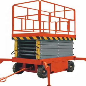 6m CE and ISO certificate portable mini scissor lift hydraulic mobile scissor lift for repair road light