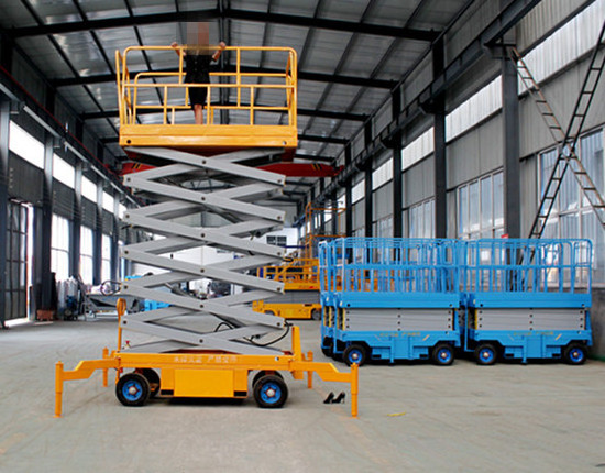 6m CE and ISO certificate portable mini scissor lift hydraulic mobile scissor lift for repair road light