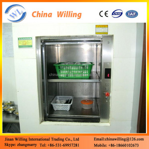 Residential Small Dumbwaiter Service lifts/hydraulic lift for kitchen cabinet