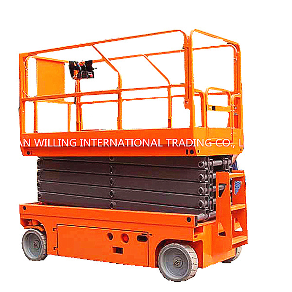 Self-Driving Automatic Hydraulic Electric Scaffolding Lift Elevated Platforms