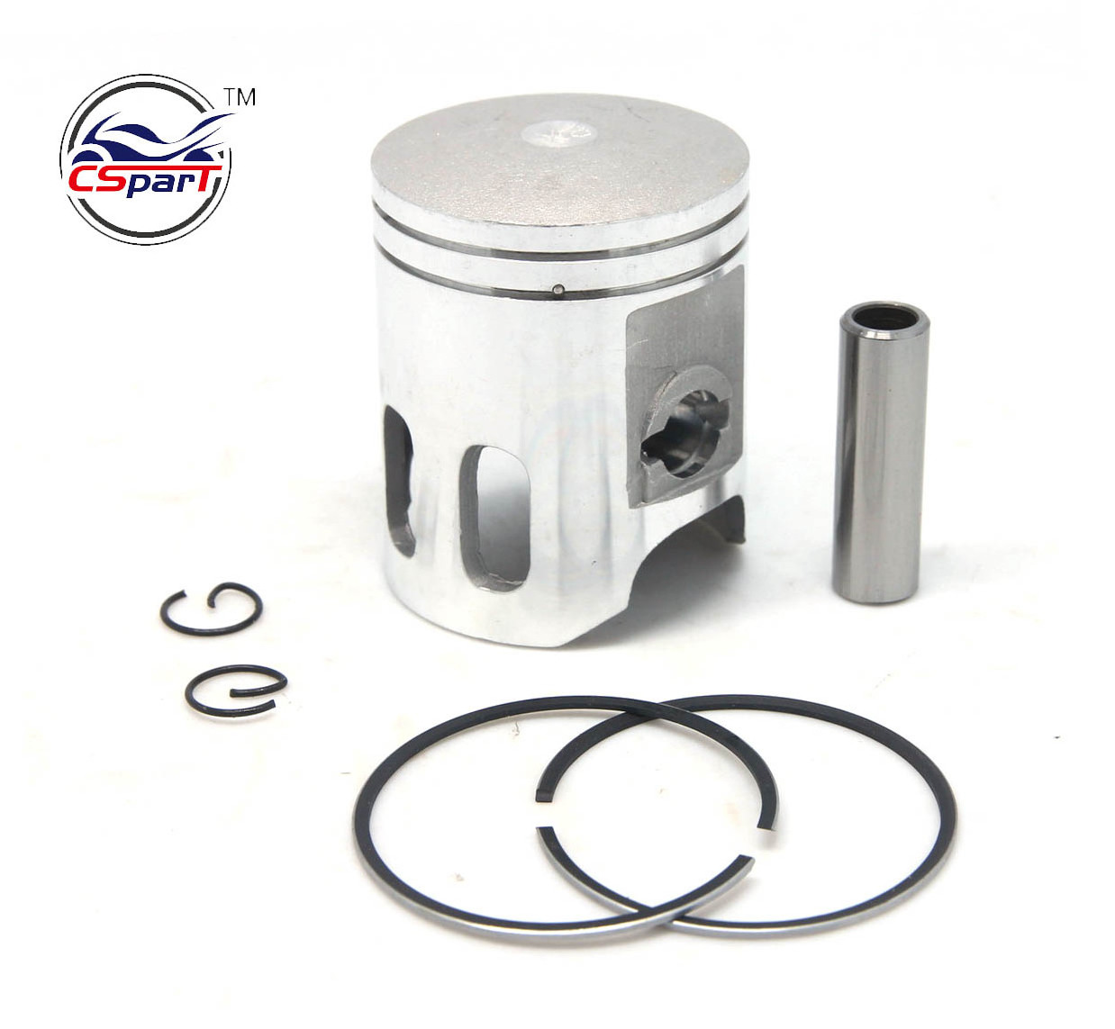 50MM 12MM Piston Ring Kit for JOG 90cc Minarelli Jog 1P50QMF Jonway Jmstar Yiying Wangye Sunny Keeway Roketa Scooter ATV Buggy