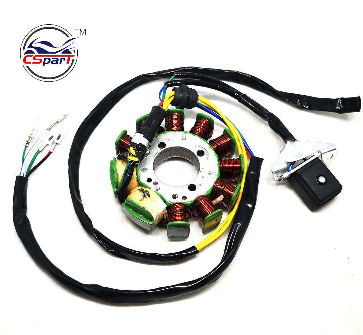 11 Pole 7 Wire Magneto Stator for 200C 250CC CG Bashan Shineray Jinling Taotao Dirt Pit Bike ATV Quad Parts