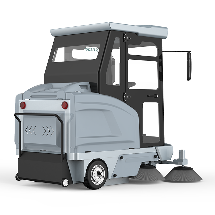 Wholesale Industrial Automatic Ride On Electric Street Battery Floor Sweeper