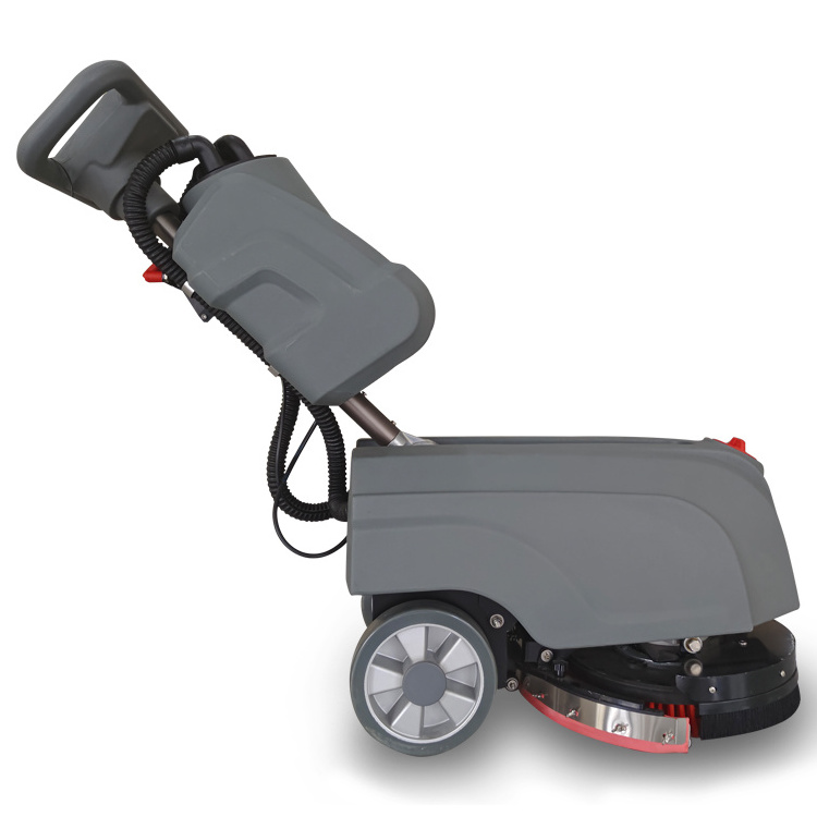 G1 Battery Operated Portable Industrial Walk Behind Industry Floor Scrubber Dryer Electric Plastic Provided 75 500W 400W 15L 10L