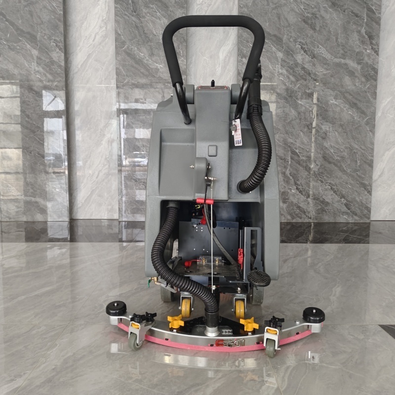 Marble Floor Cleaning Machine Mini Electric Walk Behind Floor Scrubber