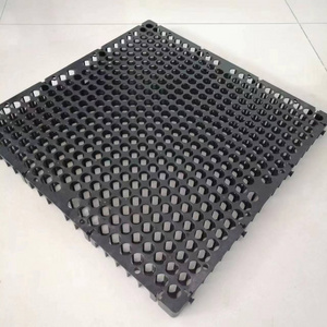 plastic pp recycling manufacturer price 30 mm rooftop filtration geotextile terrace balcony drain cells