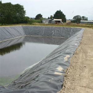 0.6 mm water pond liner 0.8 mm shrimp tank lining 1.5 mm anti-seepage sheet slurry lagoon reservoir geomembrane