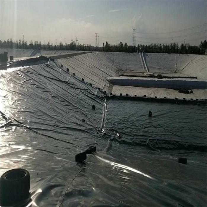 0.6 mm water pond liner 0.8 mm shrimp tank lining 1.5 mm anti-seepage sheet slurry lagoon reservoir geomembrane