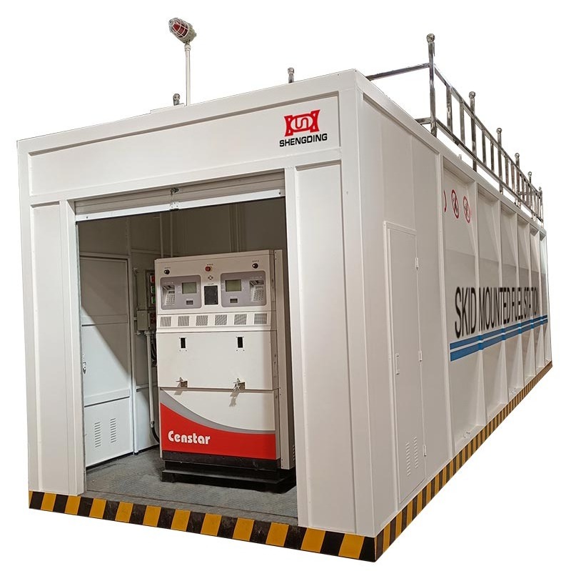 Mini fuel station mobile container fuel station portable fuel station