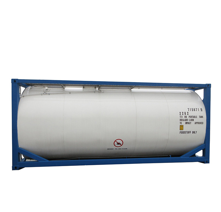 20ft ISO tank container oil tank container for fuel transport