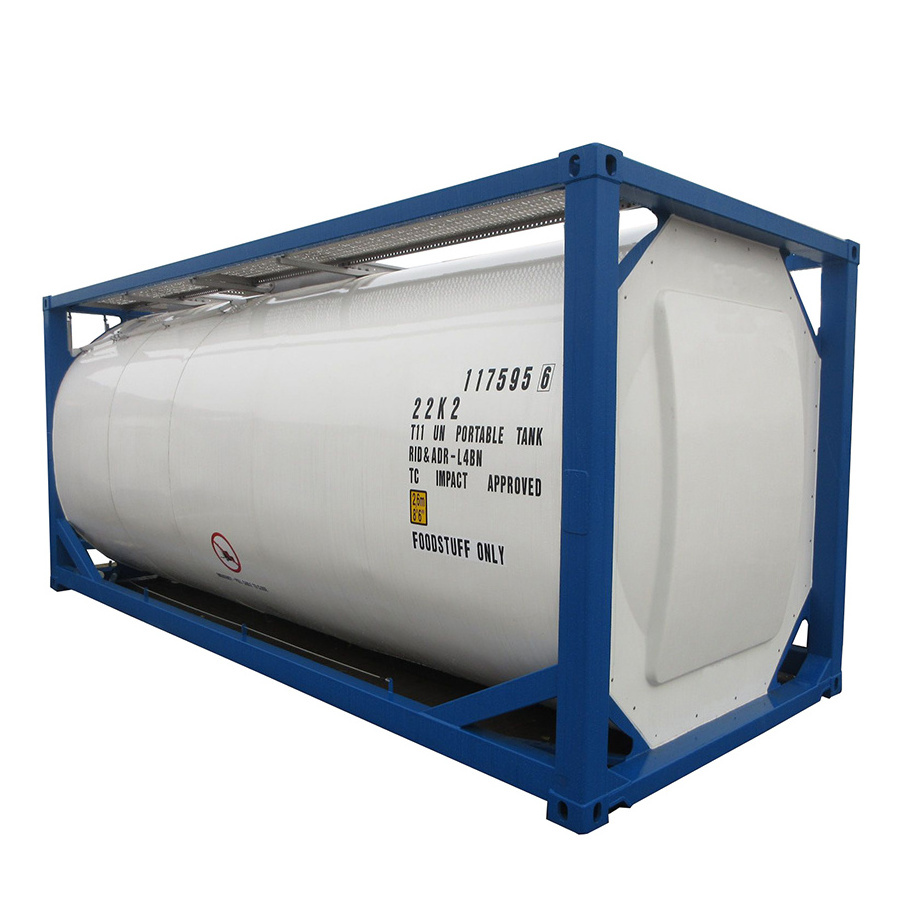 20ft ISO tank container oil tank container for fuel transport