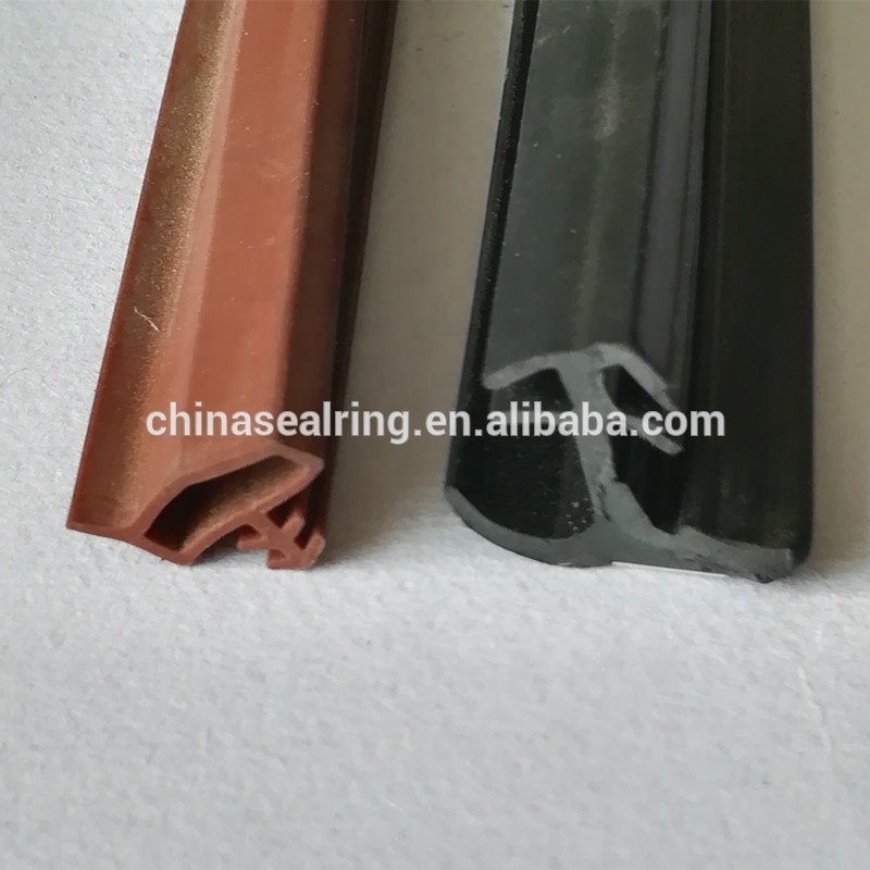 silicone rubber waterproofing strip sliding door seal countertop edging strip wood edging strip